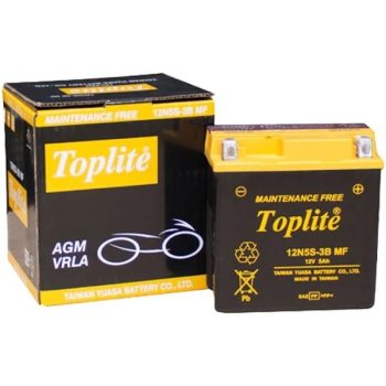 Toplite 12N5S-3BMF 12V 5AH